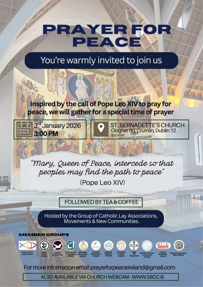 poster prayer for peace